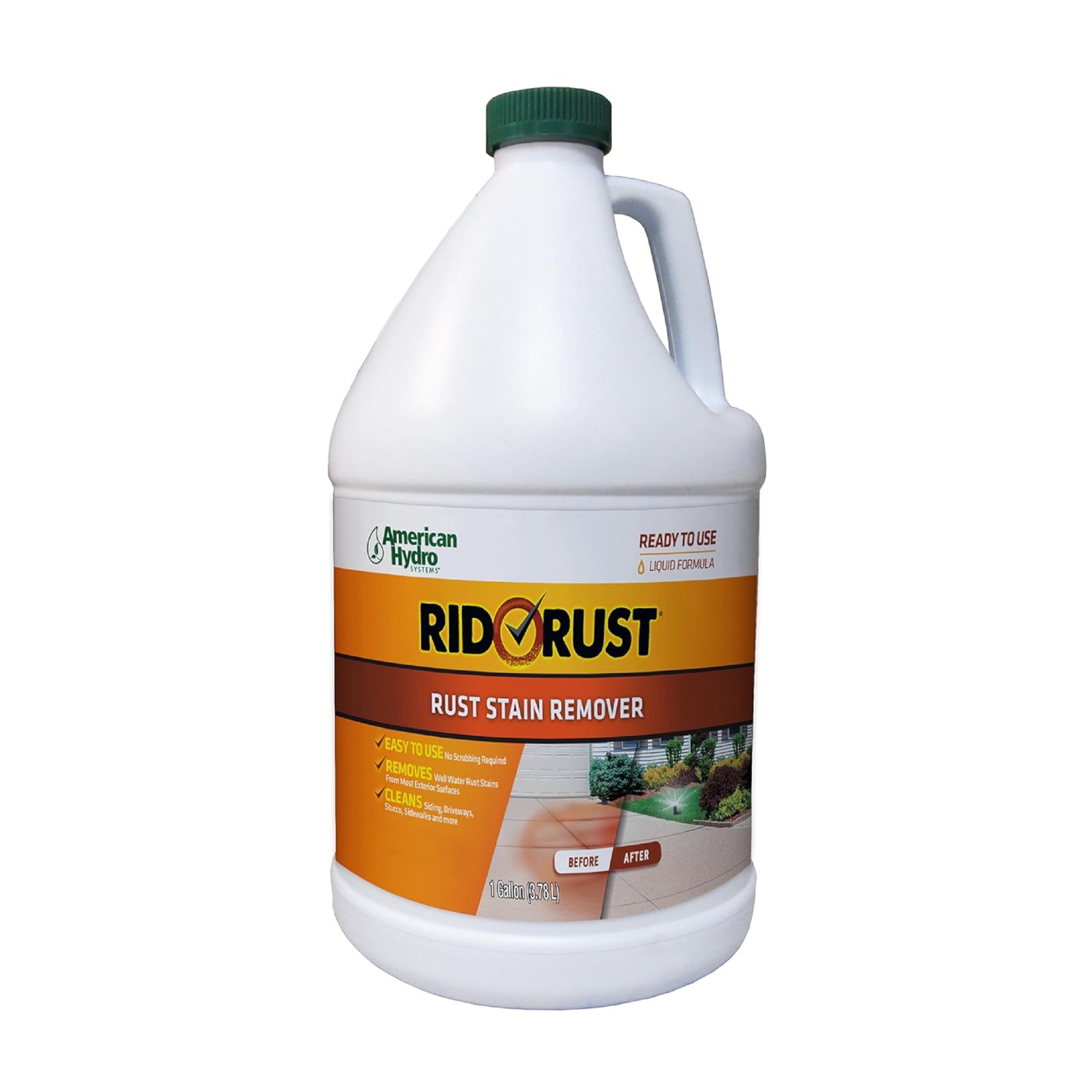American Hydro Systems 2662 Rid O’ Rust Liquid 128 Fl Oz (Pack of 1), Bottle