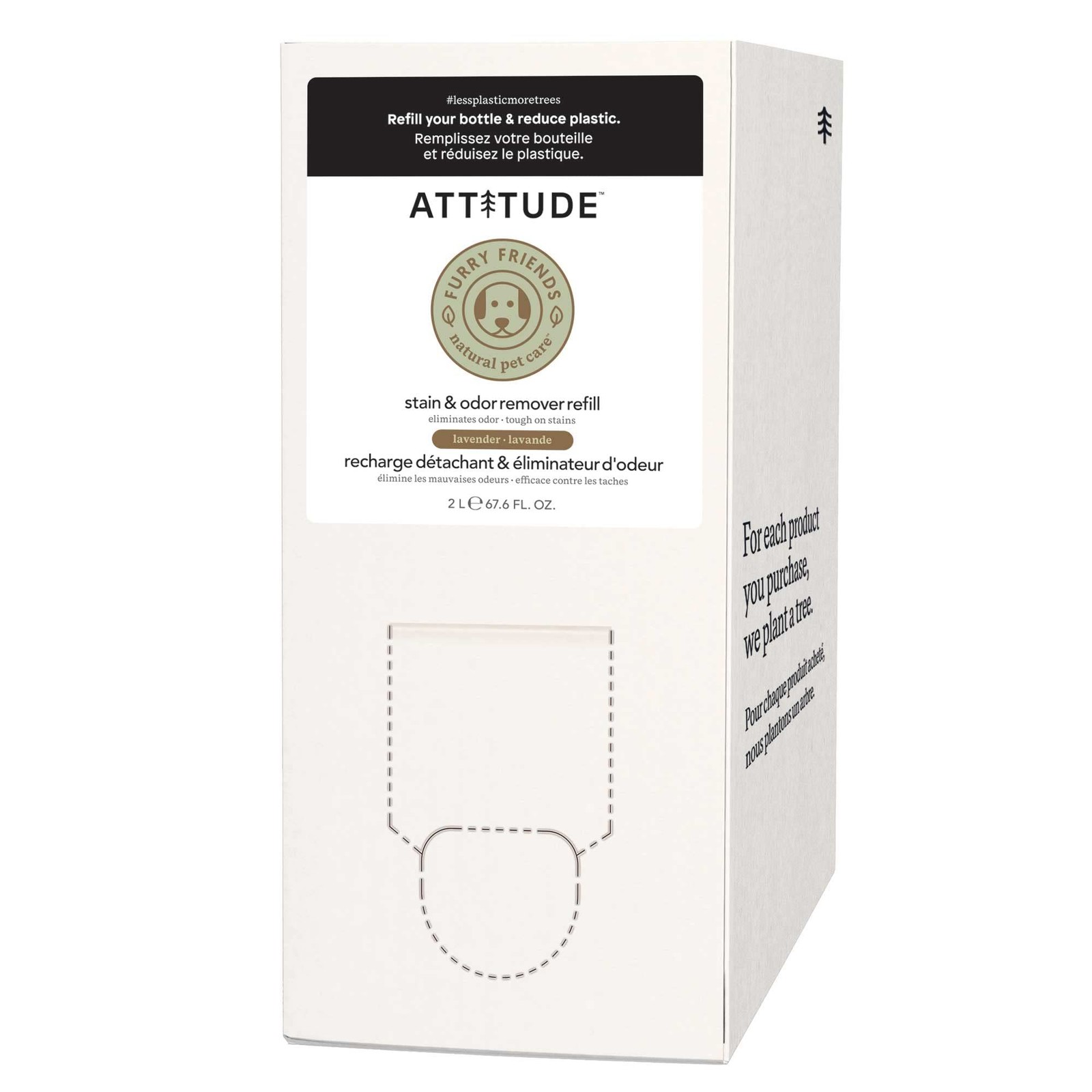 Attitude Stain And Odor Remover For Pets Plant And Mineral-Based Ingredients