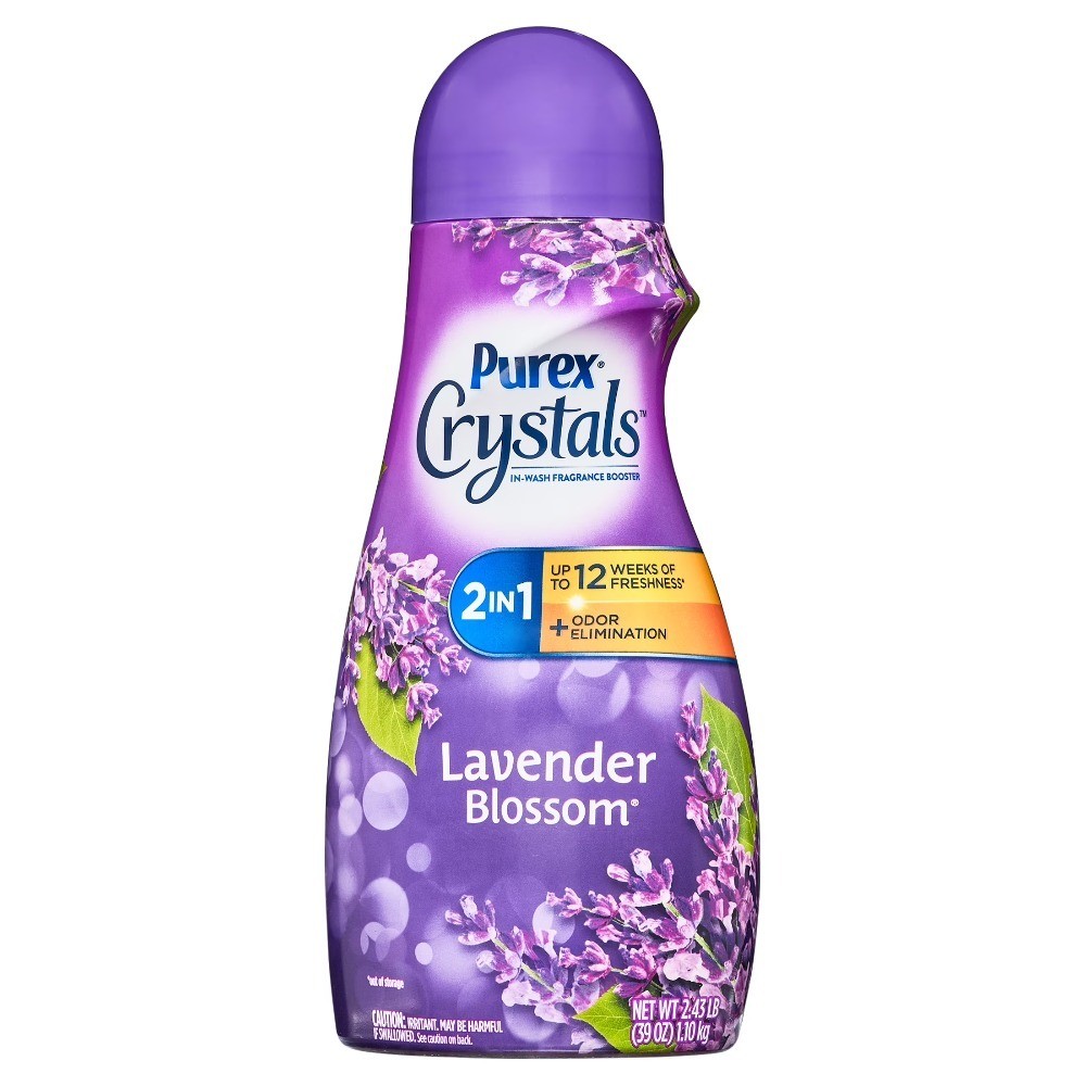 Lavender Blossom Scent Booster and In-Wash Fragrance Crystals 39 oz Fresh Long