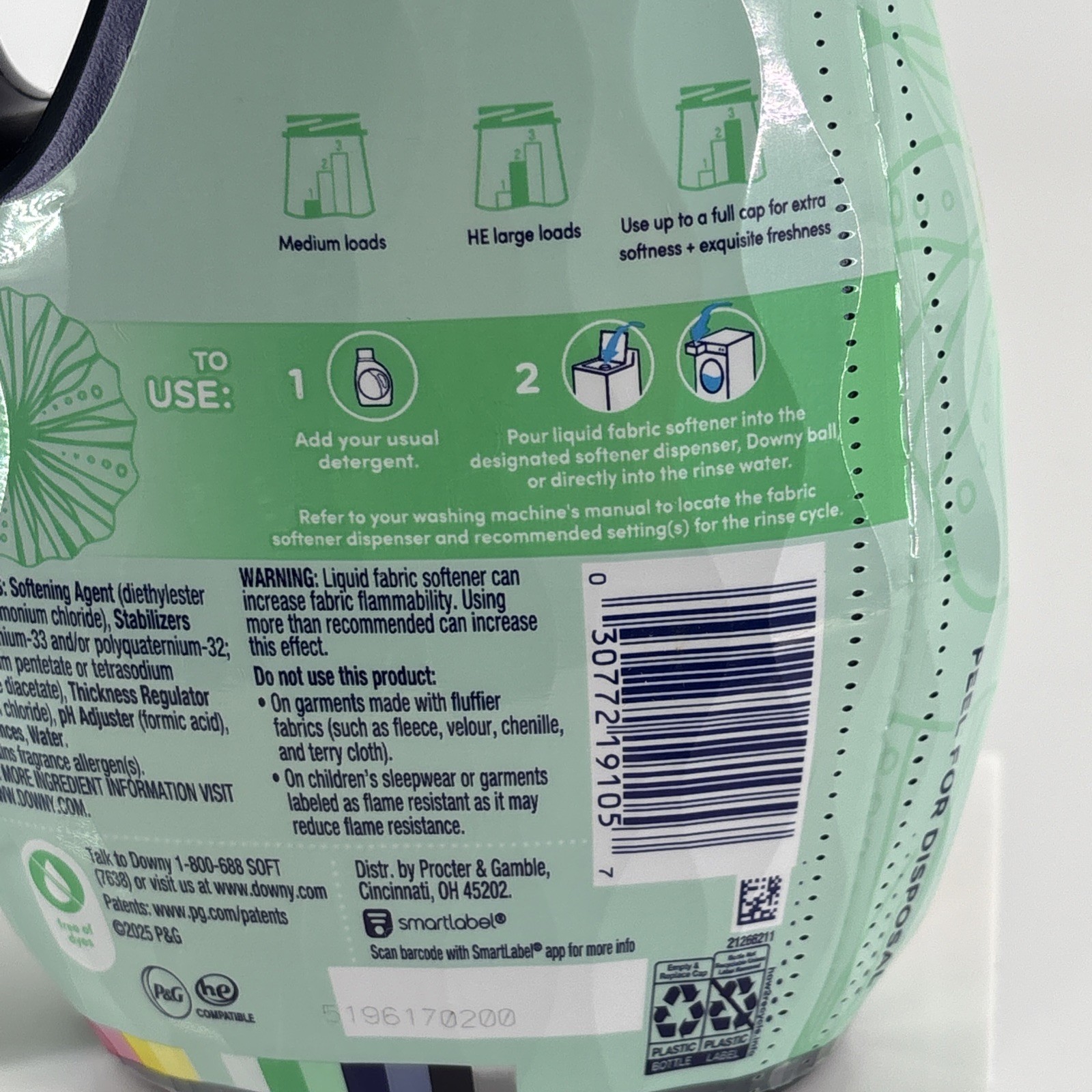 2 Downy Romantic Getaways Honeymoon In Hawaii Liquid Fabric Softeners 38 oz Each