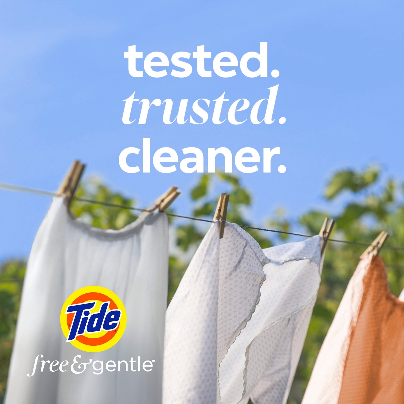 Tide Free & Gentle Laundry Detergent Liquid, 166 fl oz, 126 Loads