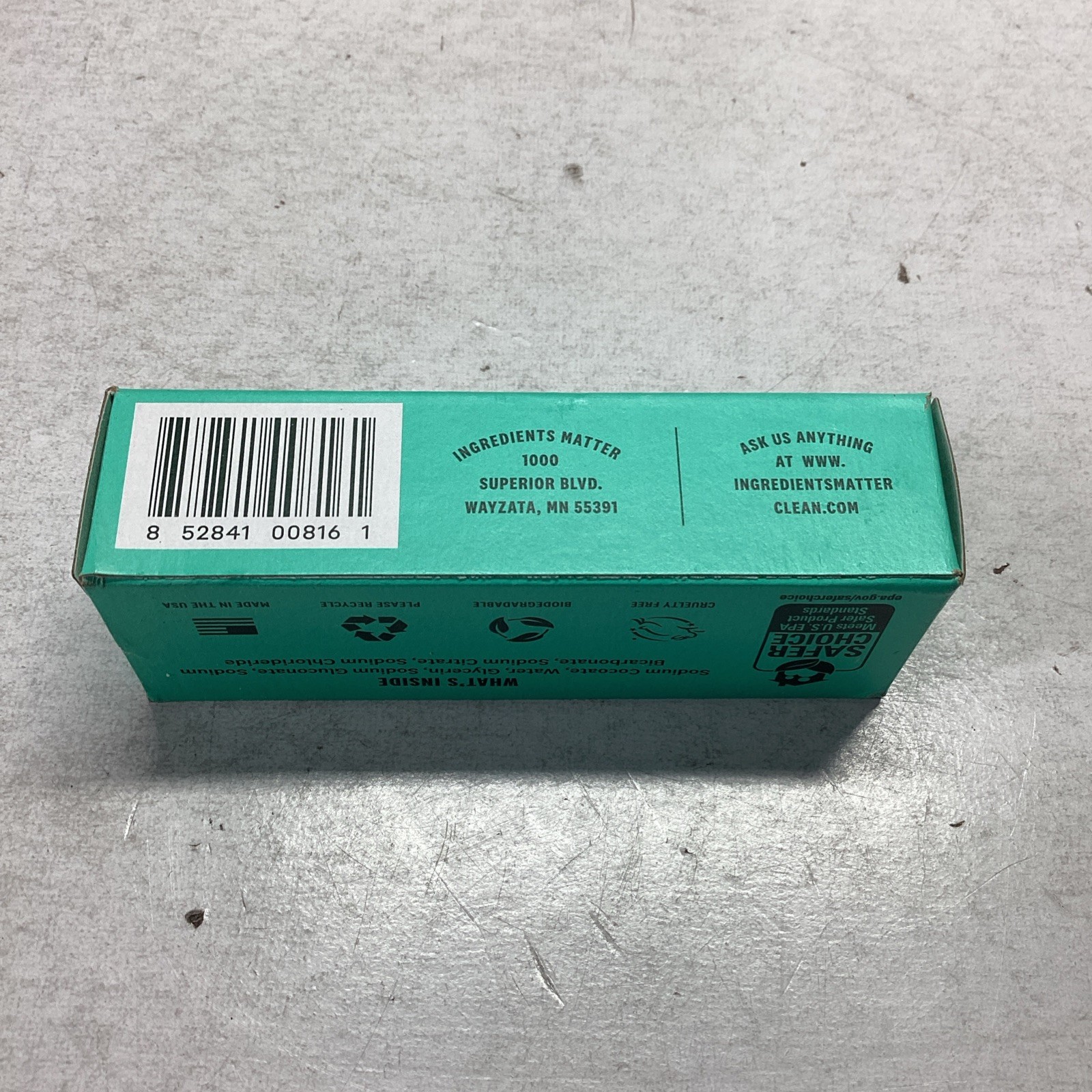3x Ingredients Matter Hypoallergenic Laundry Soap Stain Stick 2.4oz