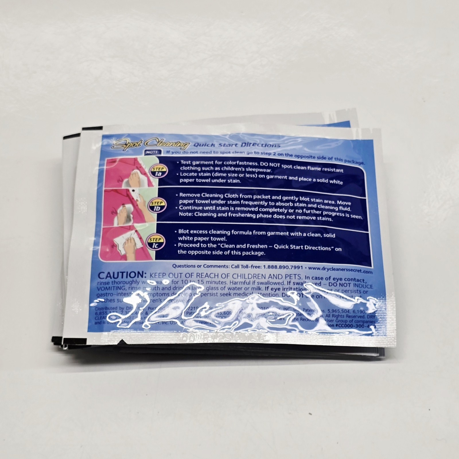 Woolite Dry Clean At Home By Dry Cleaner’s Secret 6-Pack Cloths