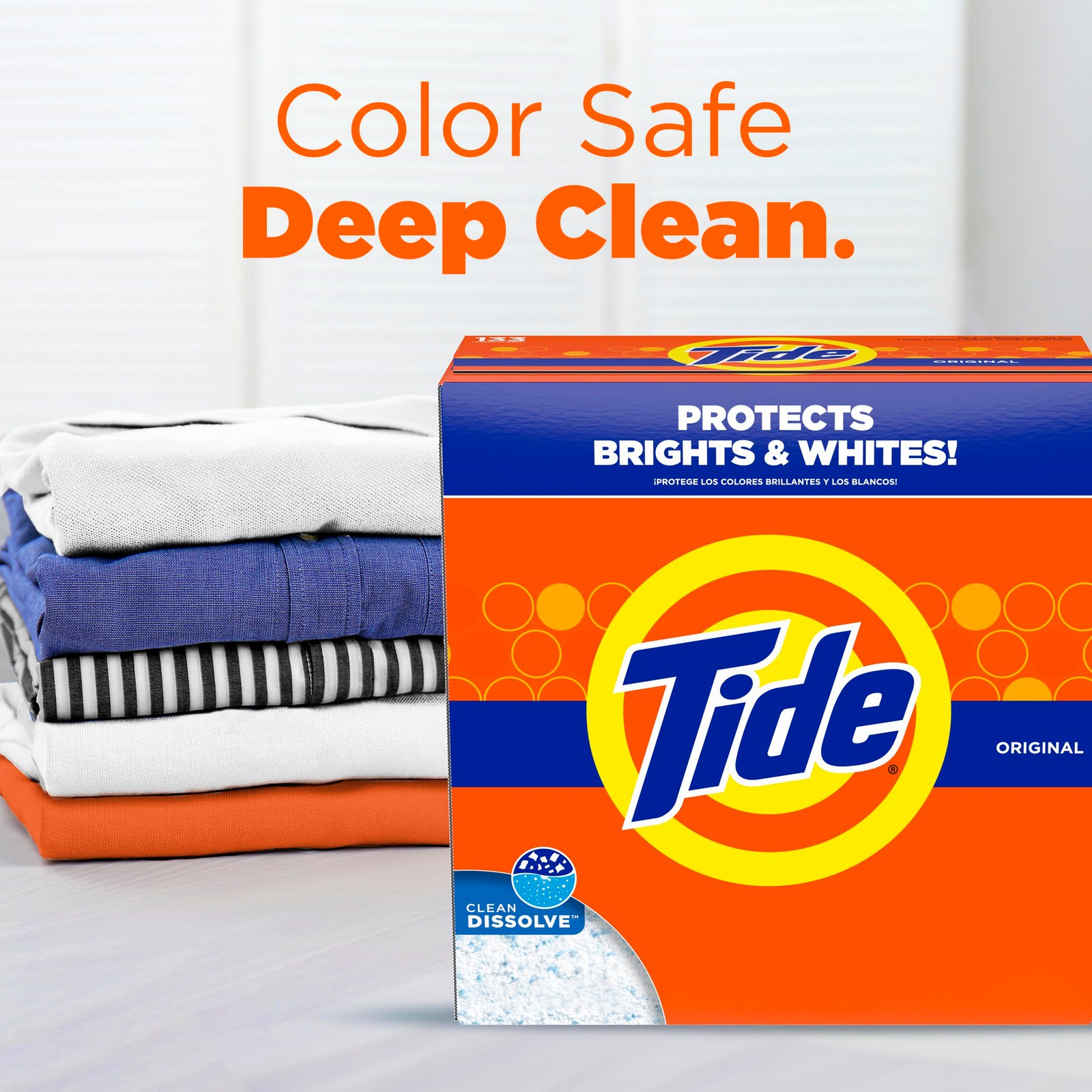 Tide Powder Laundry Detergent, Original Scent, 75 Loads, 85 oz