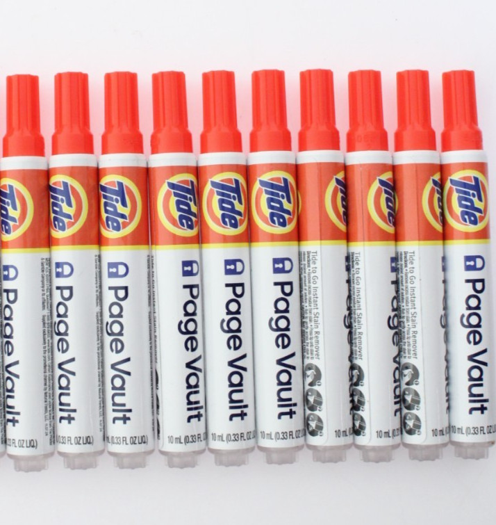 LOT of 10 / TIDE to go Instant Stain Remover Pens – 10 ml Each