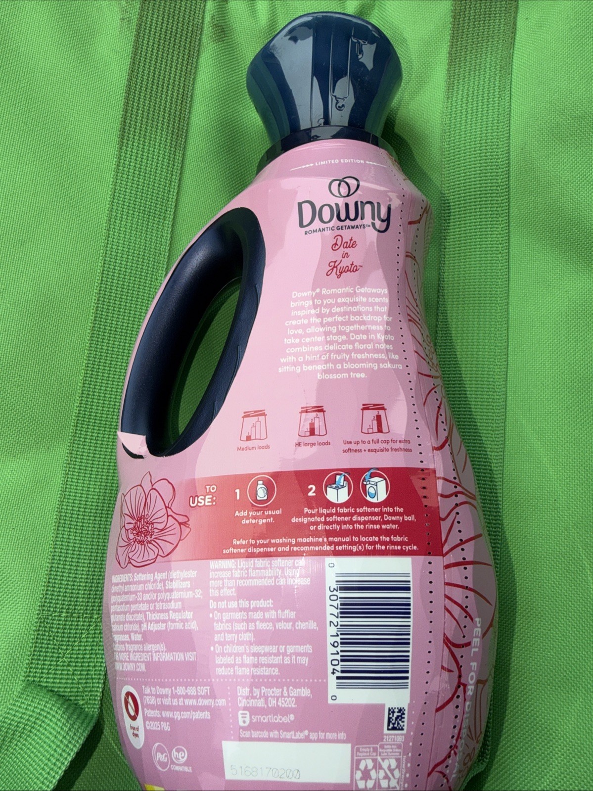 Downy Romantic Getaways Date In Kyoto Limited Edition Fabric Softener 38 Oz New