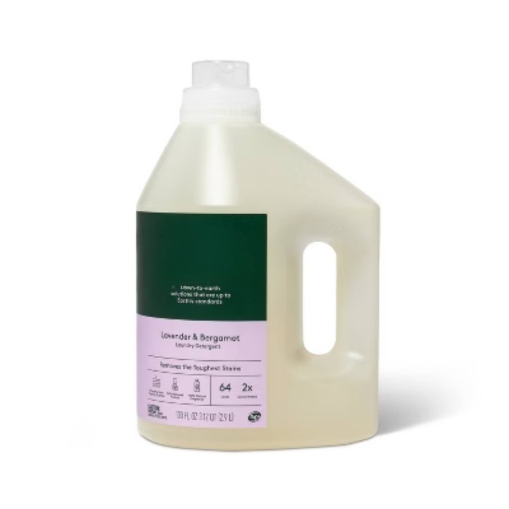 Everspring Laundry Detergent 100oz, 64 Loads, Lavender