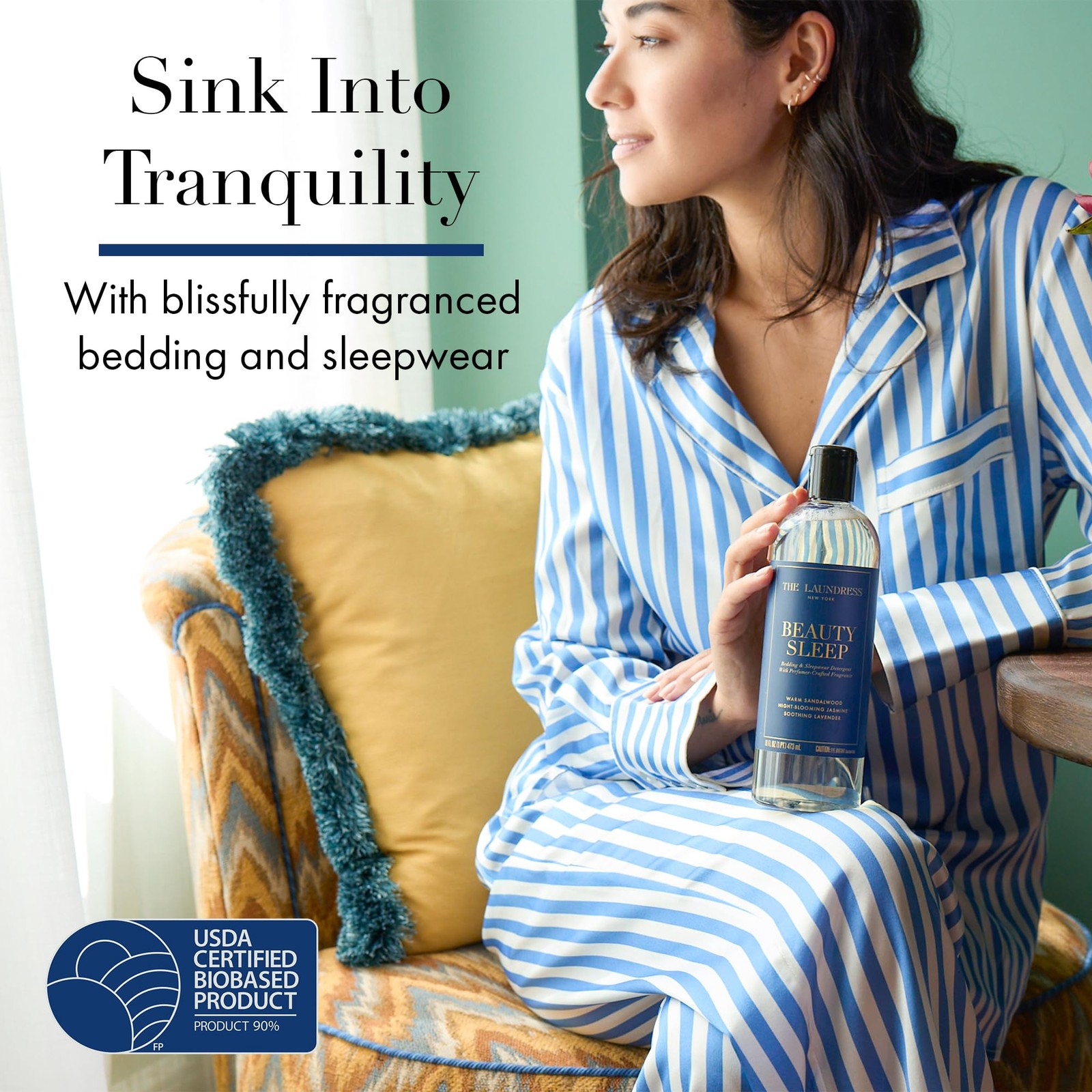 The Laundress Beauty Sleep Luxury Laundry 16 Fl Oz (Pack of 1), Clear