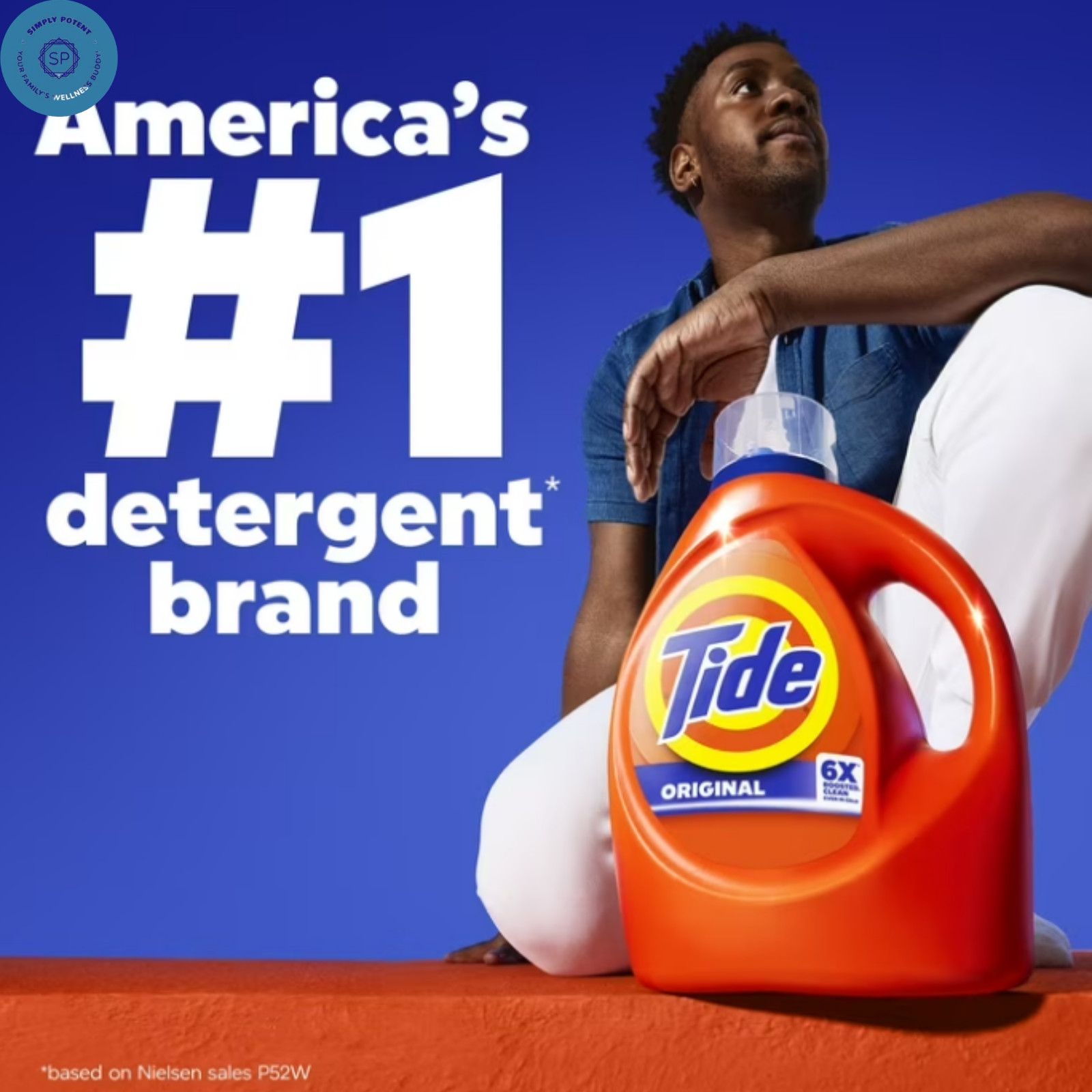 Tide Laundry Detergent Liquid with 6X Boosted Cleaning Power, Original Scent
