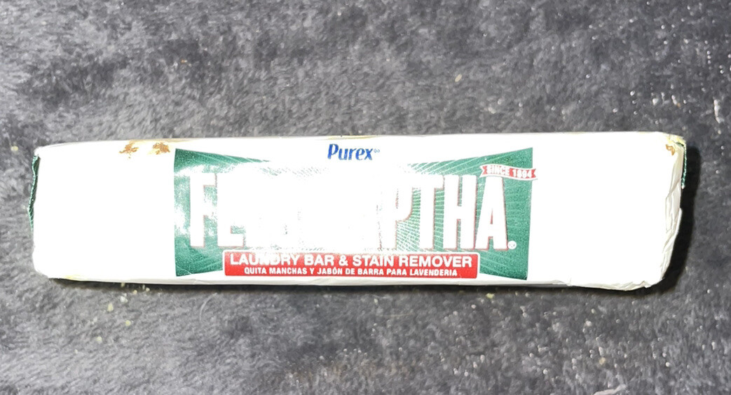 Fels Naptha Purex Laundry Bar and Stain Remover, 5 Ounce Made In USA