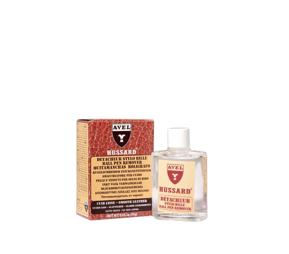 AVEL Hussard BALL PEN Ink REMOVER For Smooth Leather 30 ML