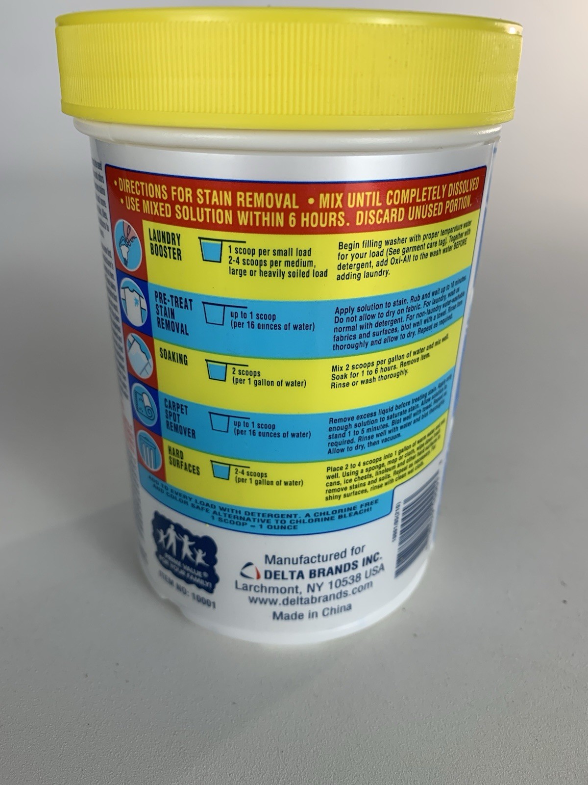 Oxi-All Clean’n Fresh Multi-Purpose Color Safe Stain Remover Powder 14 oz.