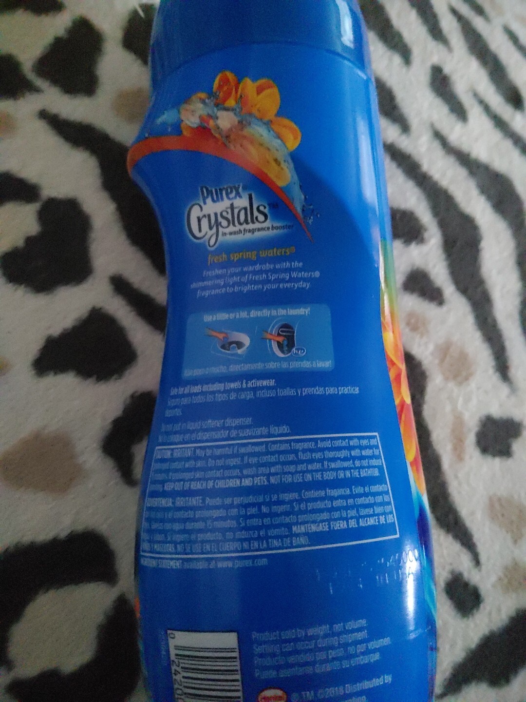 Fresh Spring Waters Purex Crystals In-Wash Fragrance & Scent Booster – 15.5 Oz