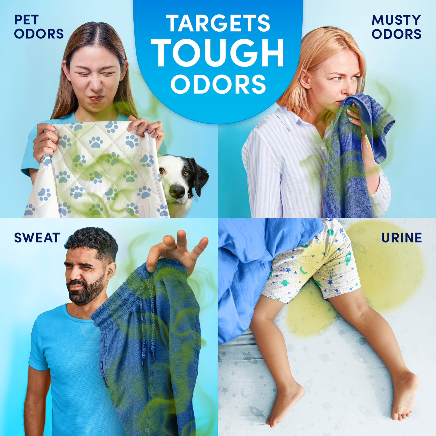 Downy Rinse & Refresh Odor Remover Cool Cotton Laundry Rinse 62oz, 2 Pack
