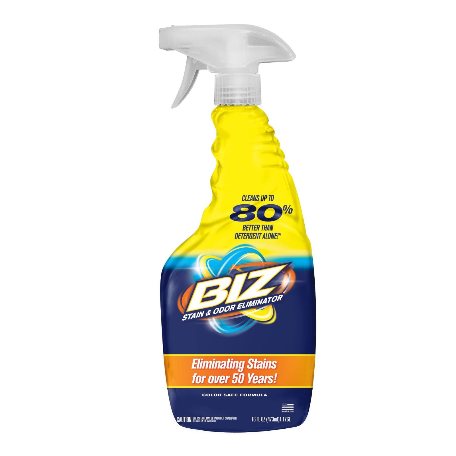 Powerful Laundry Stain Remover Spray – 16 oz (Pack of 4) – Pre-Treat Formula