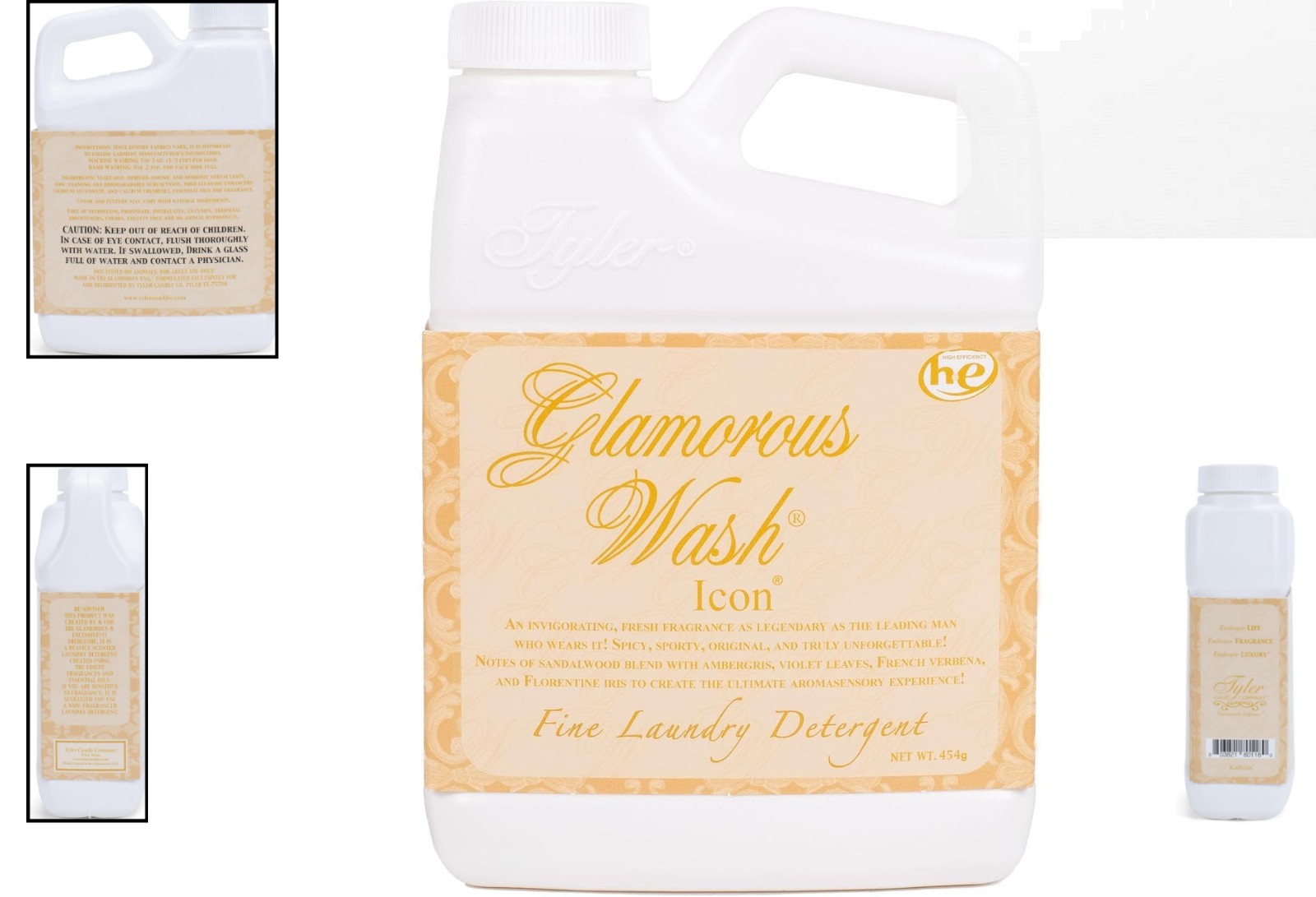 Luxury Tyler Glamorous Wash – 32 Fl. Oz Fragranced Detergent for Delicate Care