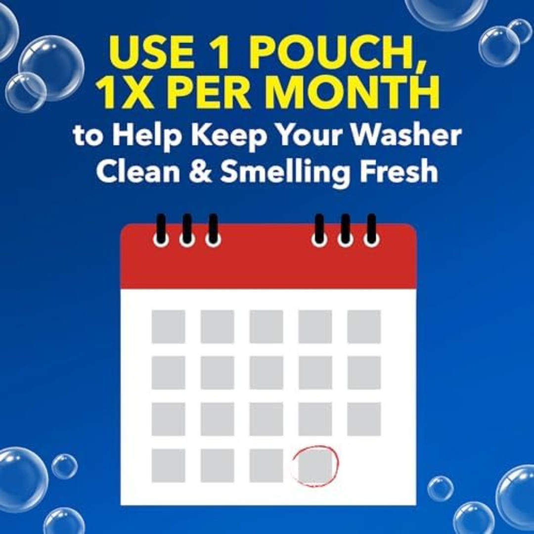 Oxiclean Washing Machine Cleaner with Odor Blasters, 4 Count
