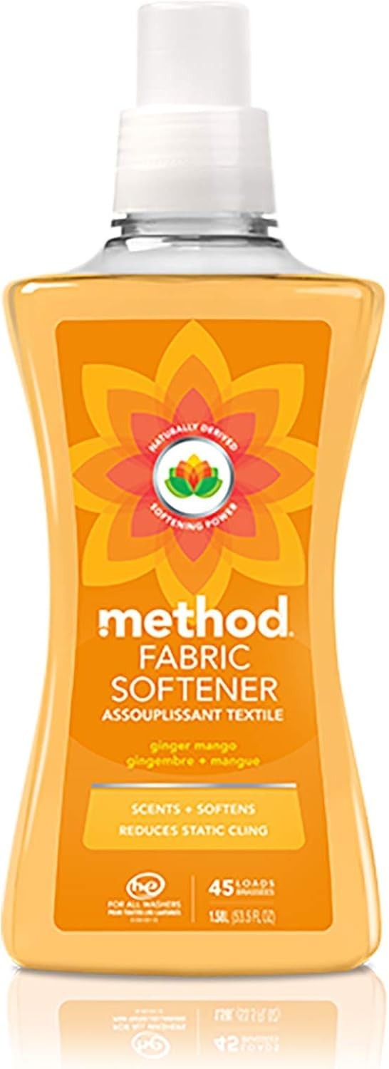 Method Fabric Softener; Ginger Mango; 53.5 Ounces; 45 Fl Oz (Pack of 1)