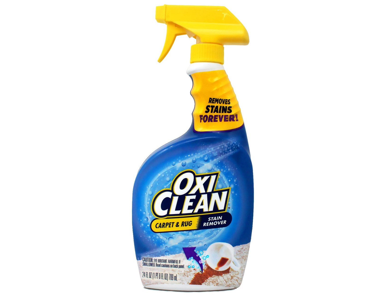 OxiClean Carpet Stain Remover Liquid 24oz Fresh Scent Low Odor