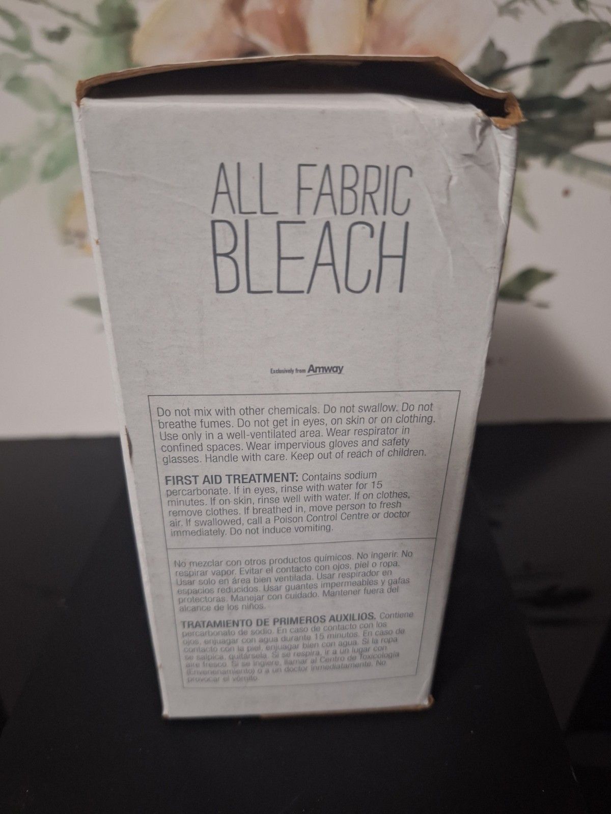 Amway home All Fabric Bleach Powder, Ultra-Concentrated, 33 Loads, Unscented