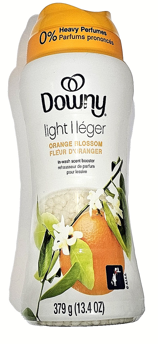 Downy Light Orange Blossom In Wash Scent Booster 0% Heavy Perfumes 13.4 Oz