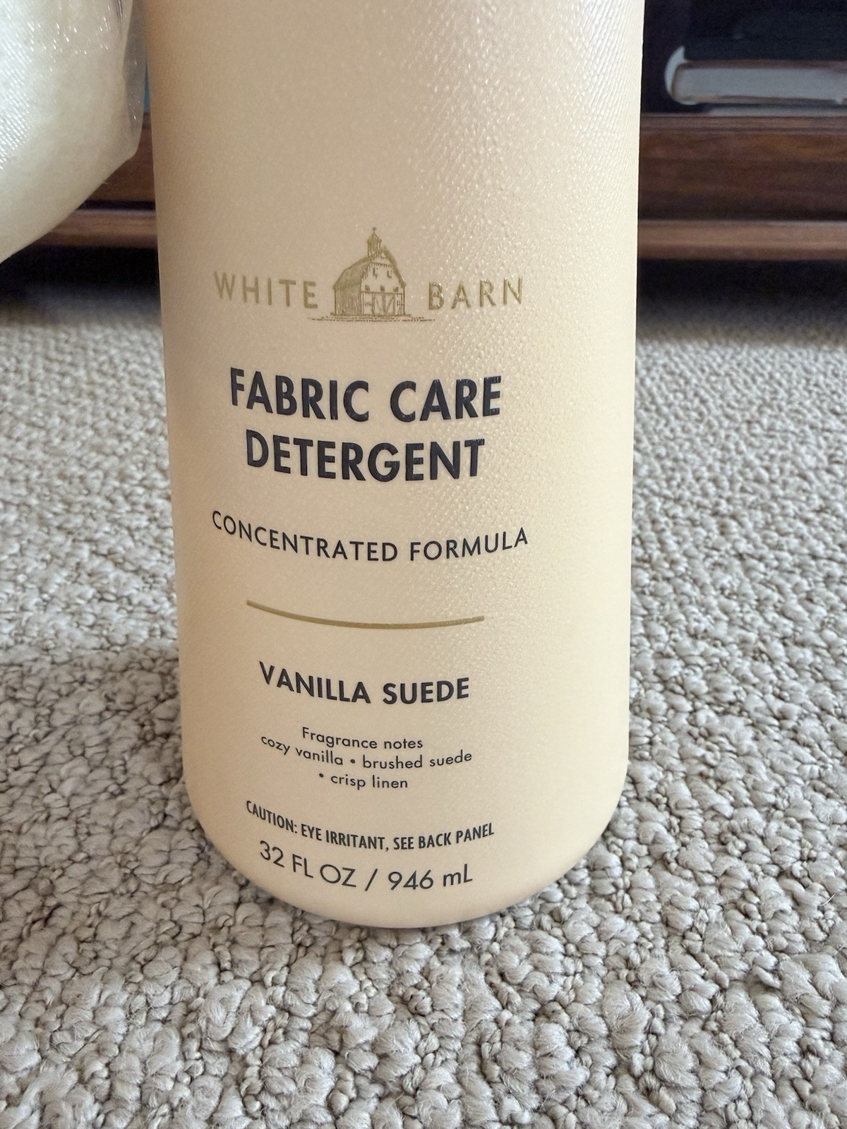 White Barn Concentrated HE Laundry Detergent Vanilla Suede, 32 fl oz