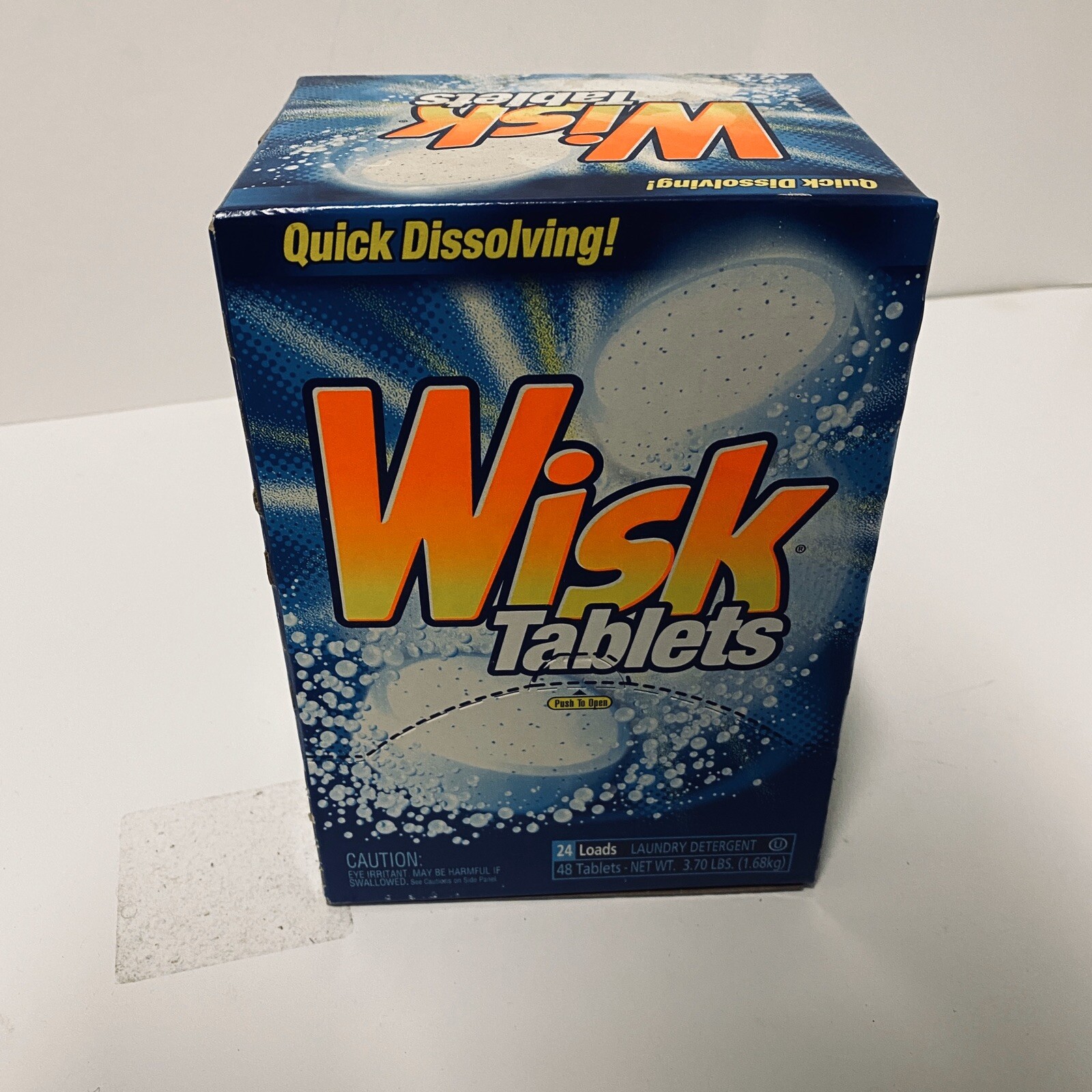 Wisk Tablets Laundry Detergent 48 Tabs