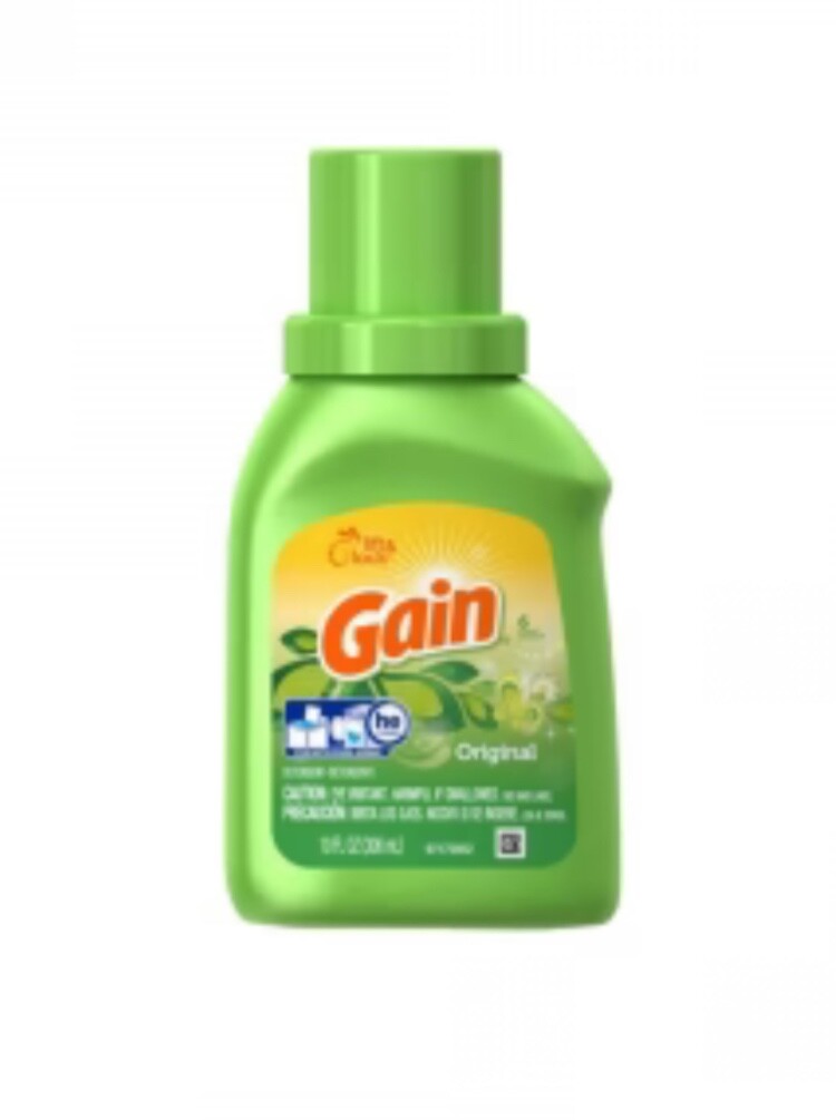 Gain Laundry Detergent Liquid, Original, 10 fl oz