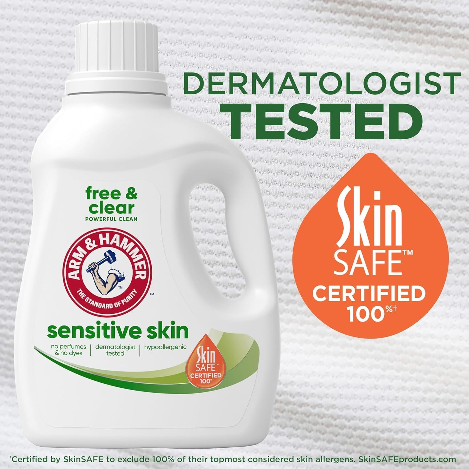 Sensitive Skin Free & Clear Liquid Laundry Detergent, 105 fl oz, 105 Loads