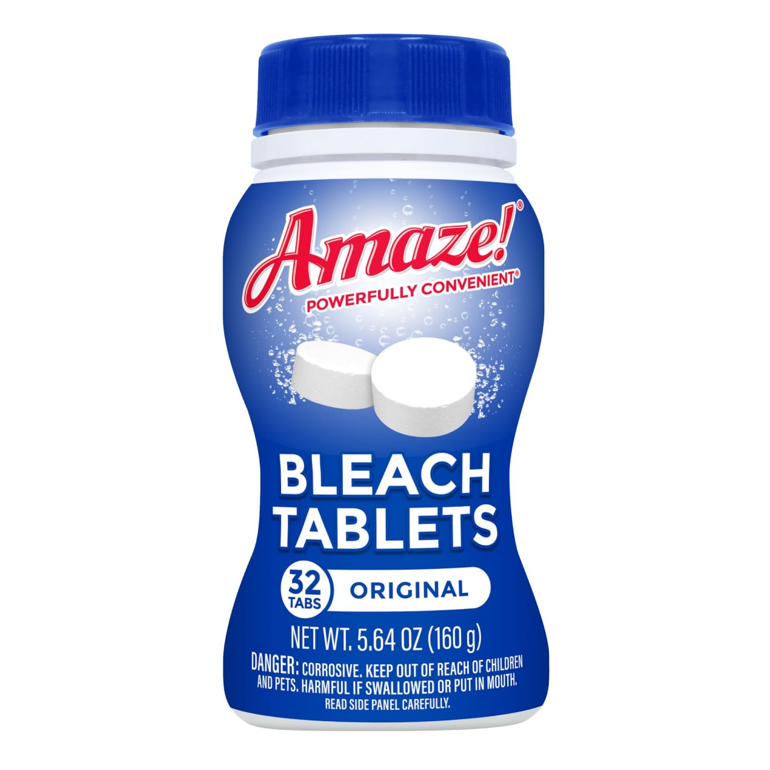 AMAZE Ultra Concentrated Bleach Tablets [32 tablets] – 32 Count (Pack of 1)