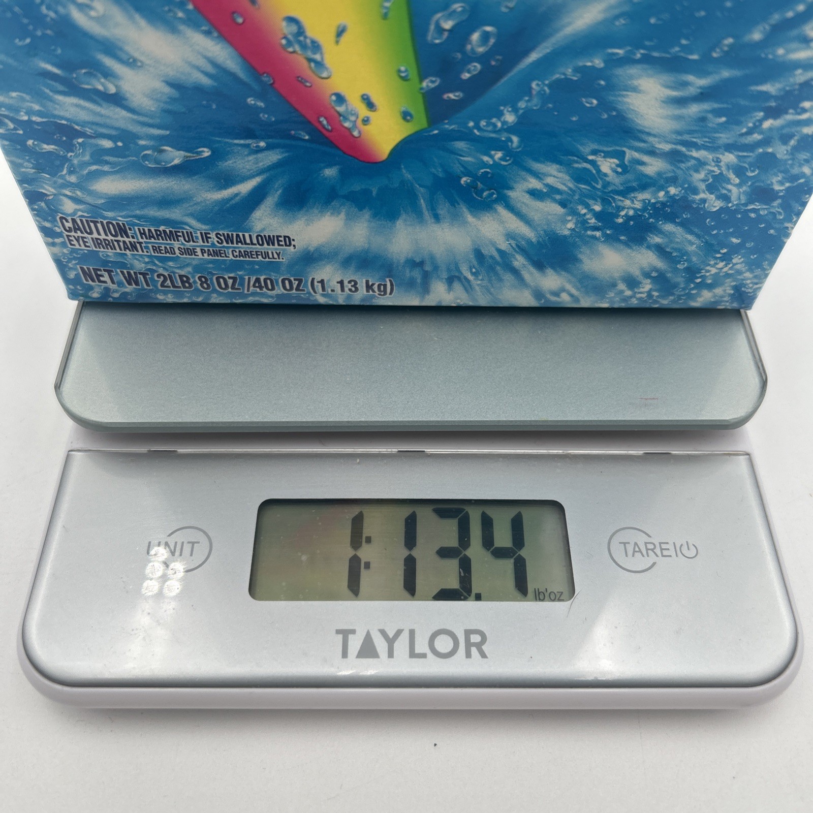 (1) Calgon Water Softener Loose Powder Box 1lb 13.4 Oz Discontinued HTF Partial