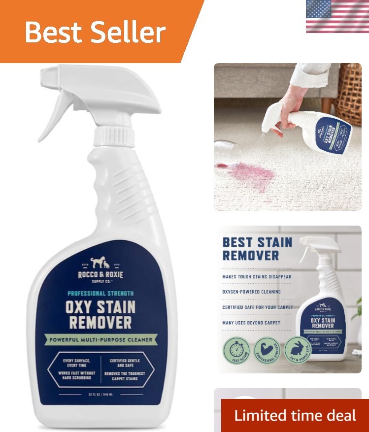 Multi-Surface Stain Remover Spray for Tough Pet and Baby Stains – Fragrance Free