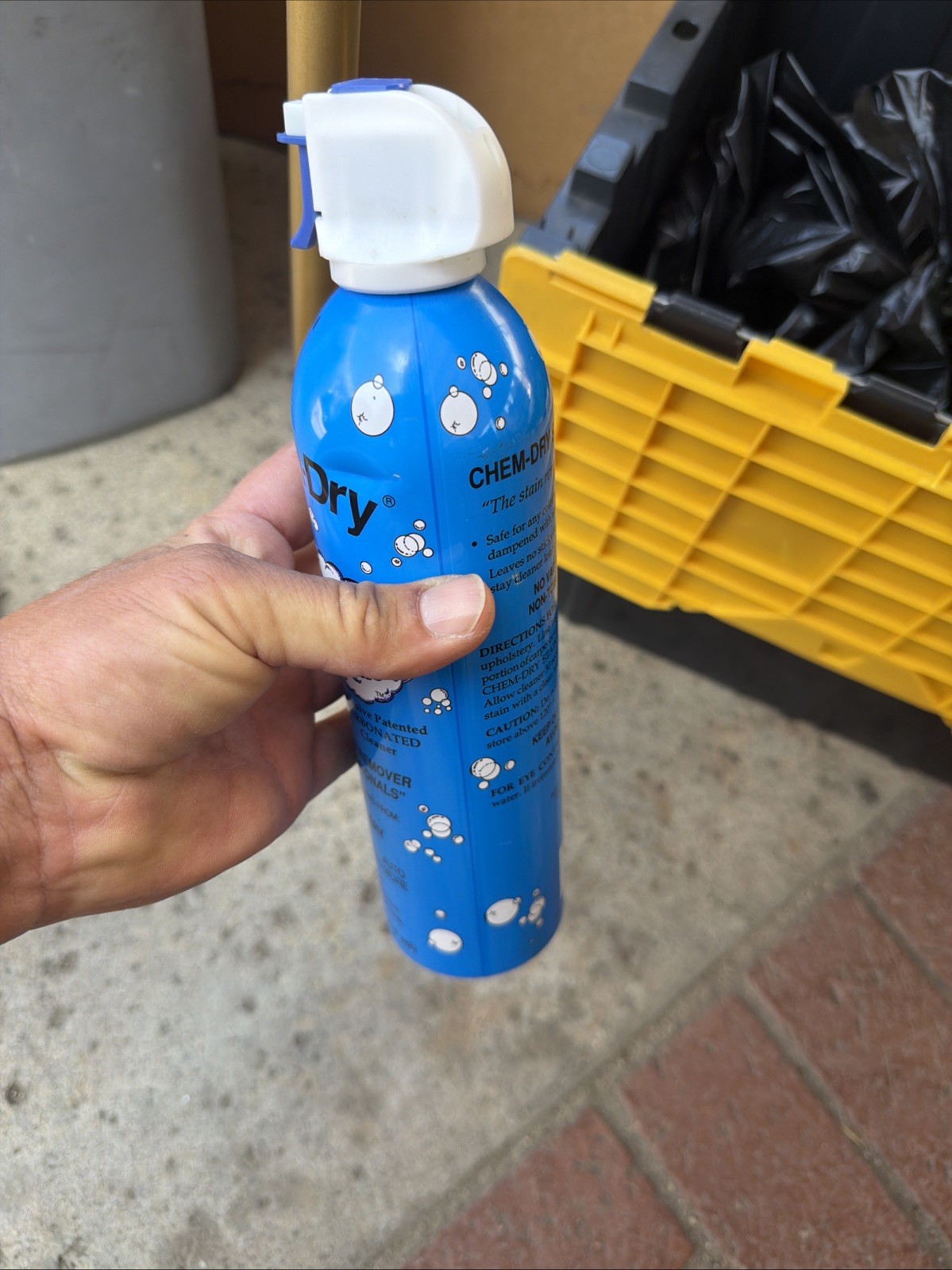 Vintage Chem Dry Stain Extinguisher 16oz Carpet Cleaner RARE!! Pretty Full 🔥