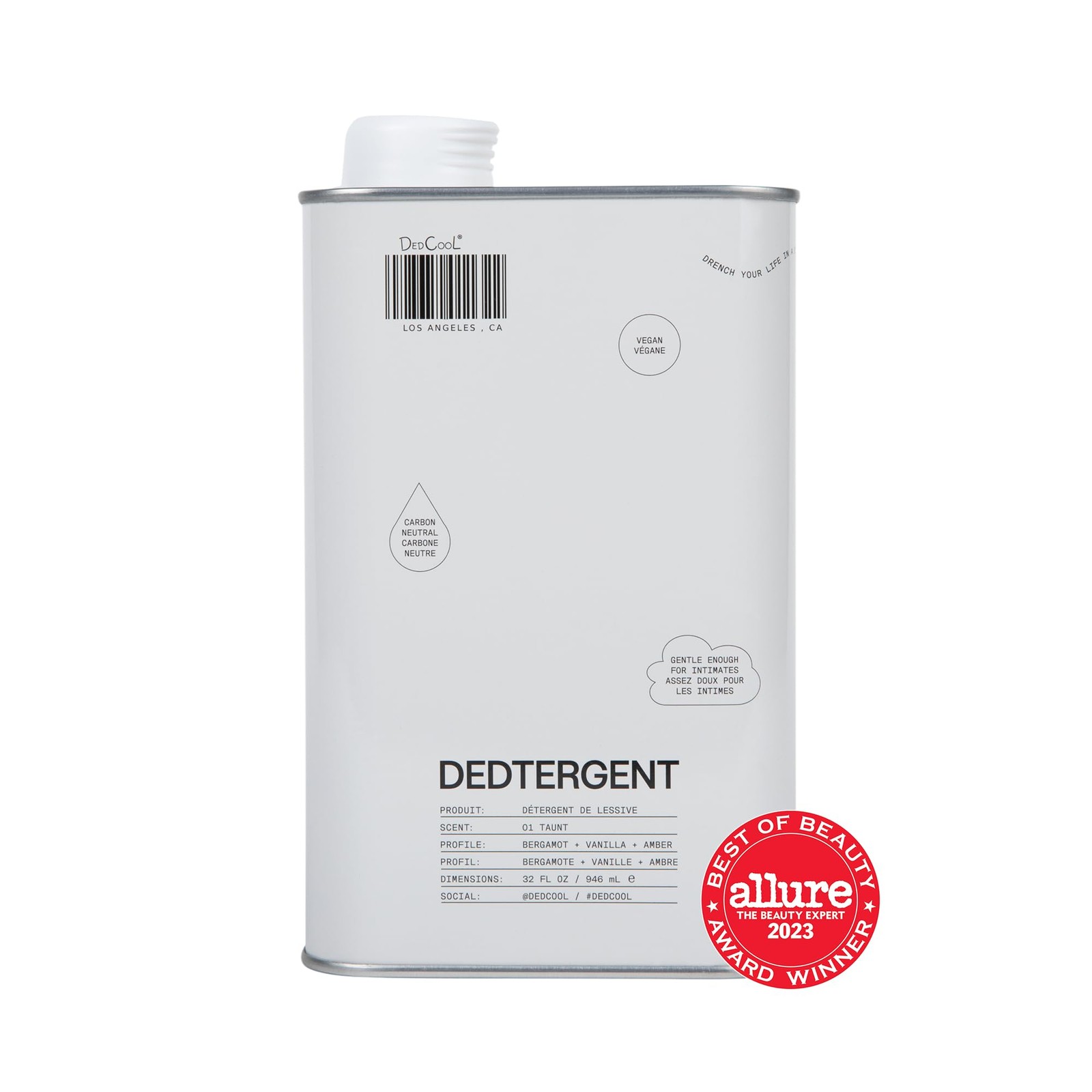 Plant Derived Liquid Laundry Detergent 32 Fl Oz 60 Washes Non Toxic Vegan