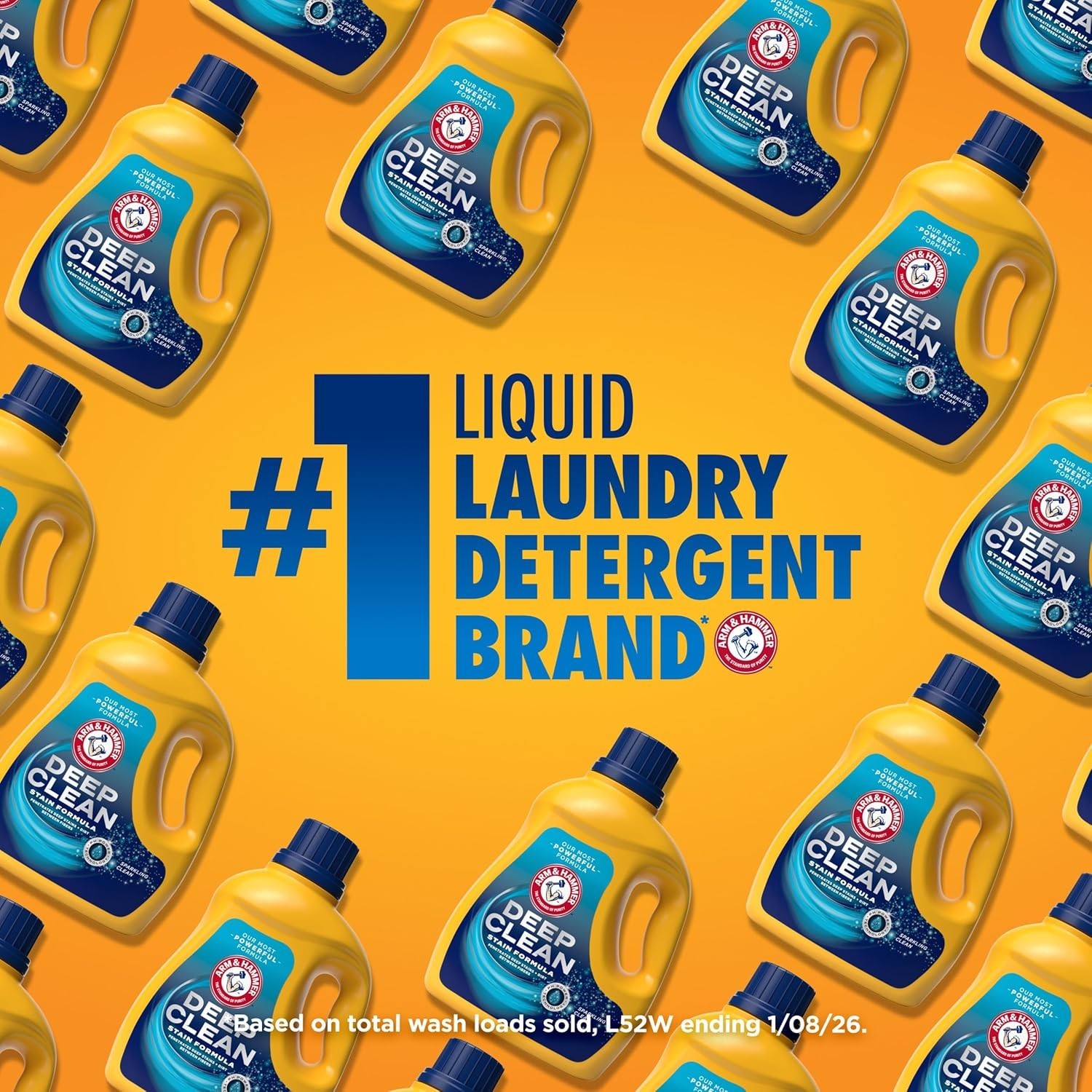 OxiClean Max Force Deep Clean Laundry Detergent 75 Fl Oz – Sparkling Fresh Scent