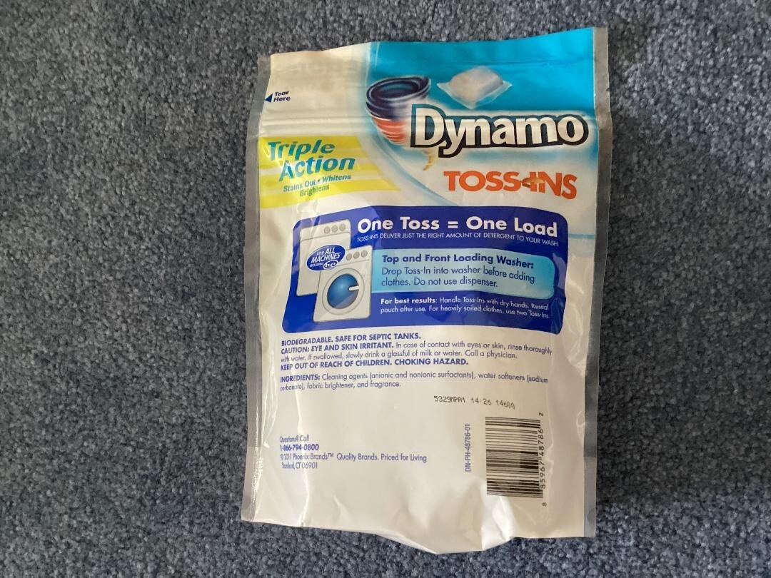 NOS Dynamo Toss Ins Mountain Mist 20 Loads For all machines Rare Discontinued