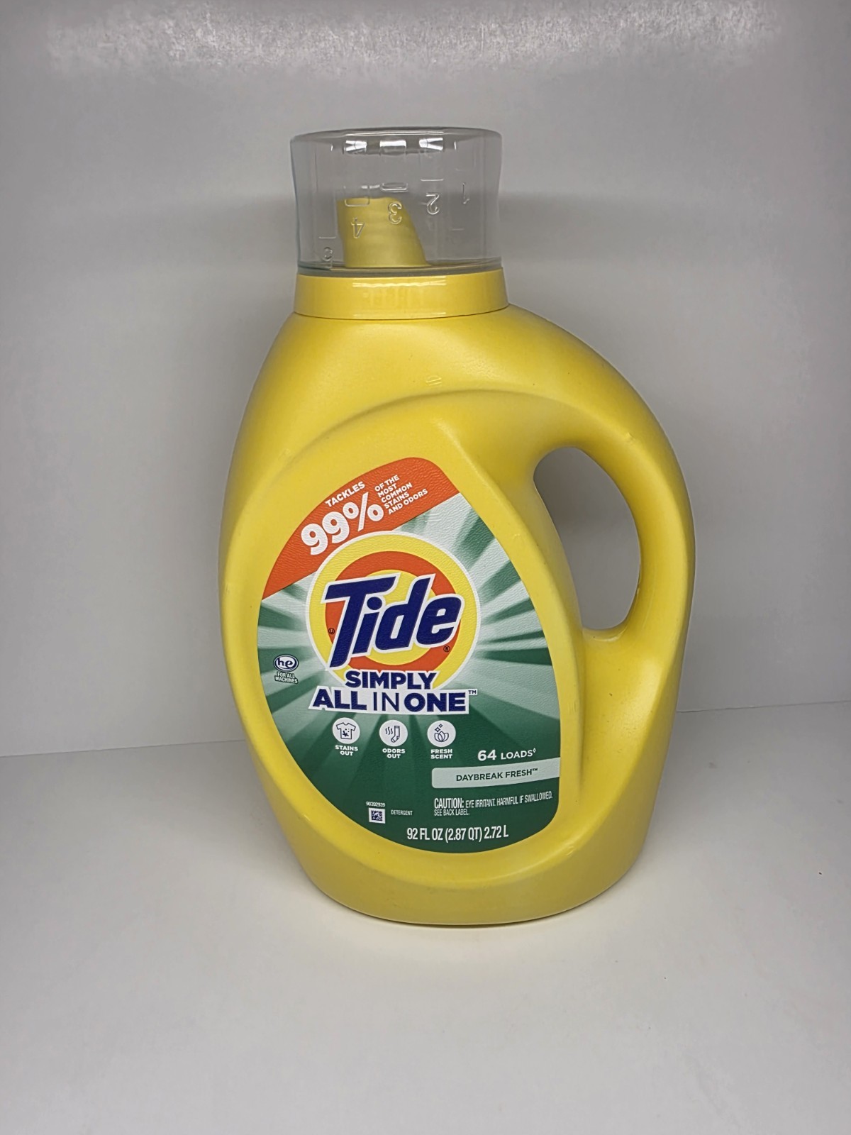 Tide 92 Fl Oz Simply All In One Daybreak Fresh 64 Loads Detergent
