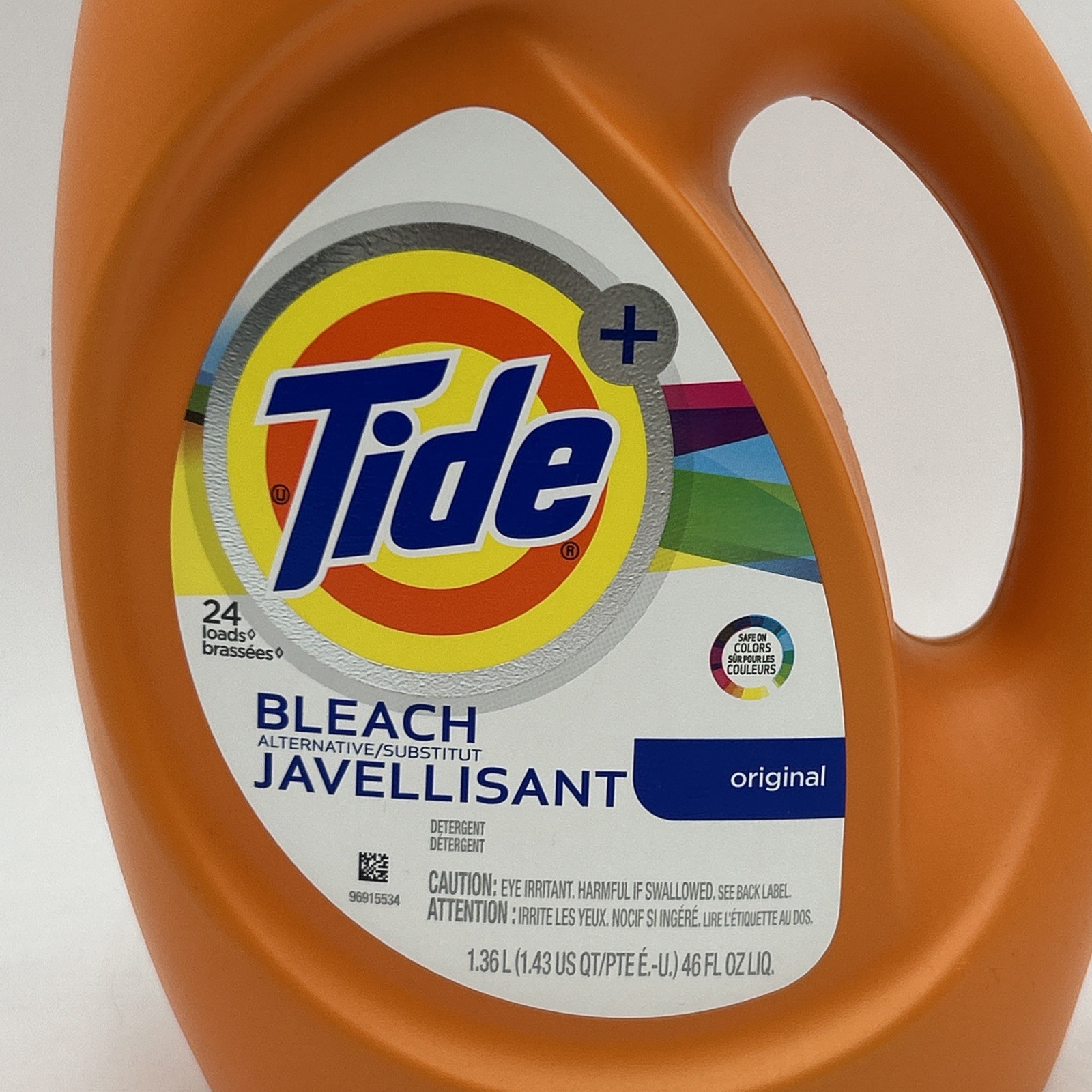 Tide Plus Bleach Alternative Laundry Detergent Original – 46 Fl Oz