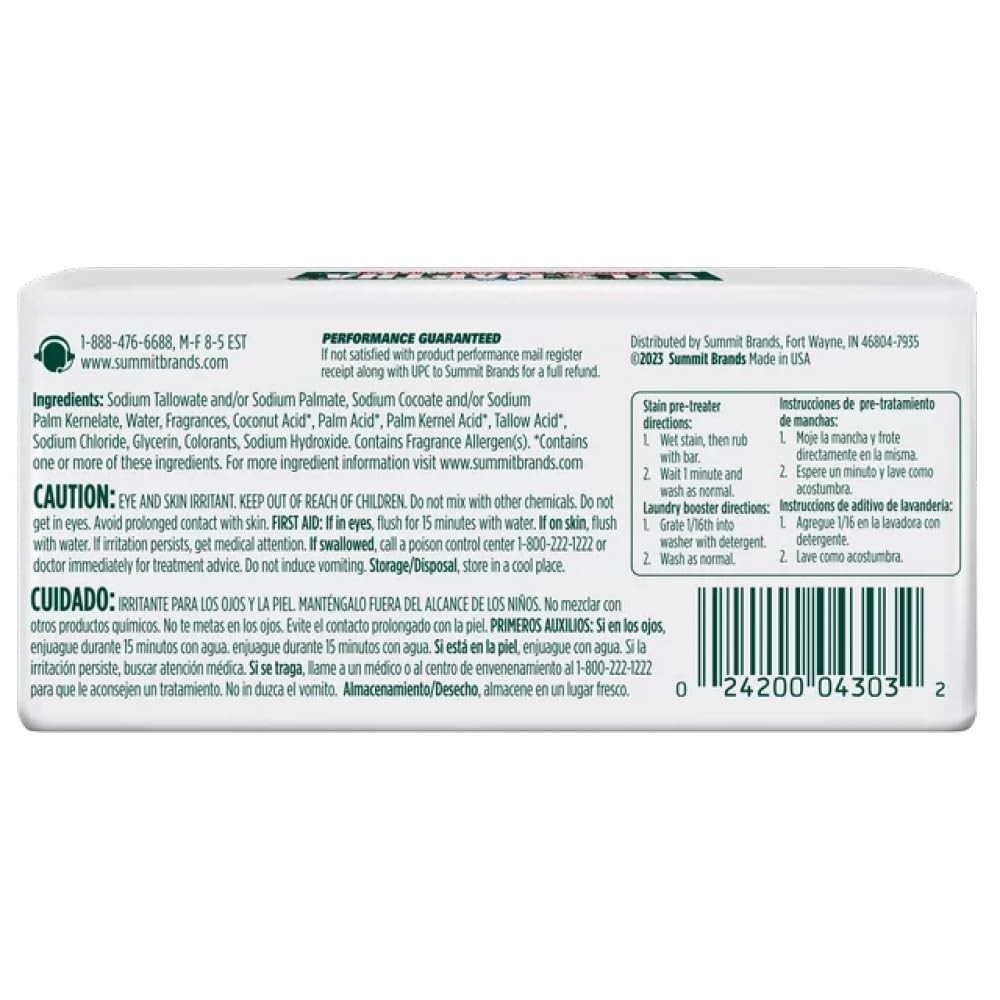 Laundry Soap Stain Remover Bar – 12 Pack, Natural Cleaning Power, Eco-Friendly