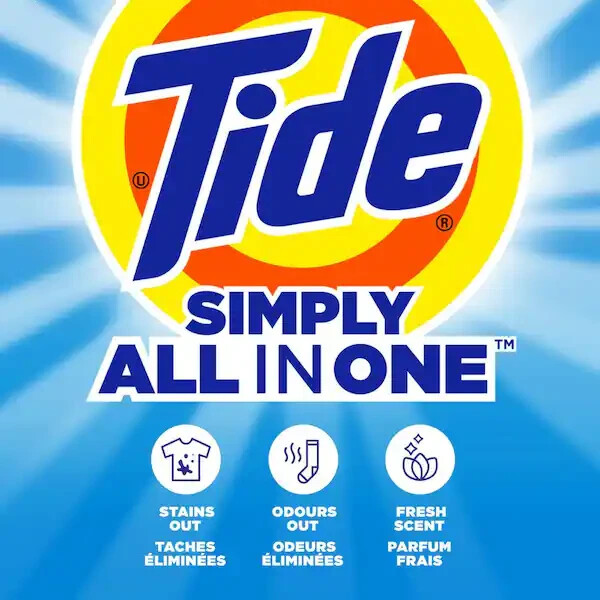 Tide Liquid Laundry Detergent Soap, Refreshing Breeze 89-Loads, HE compatible