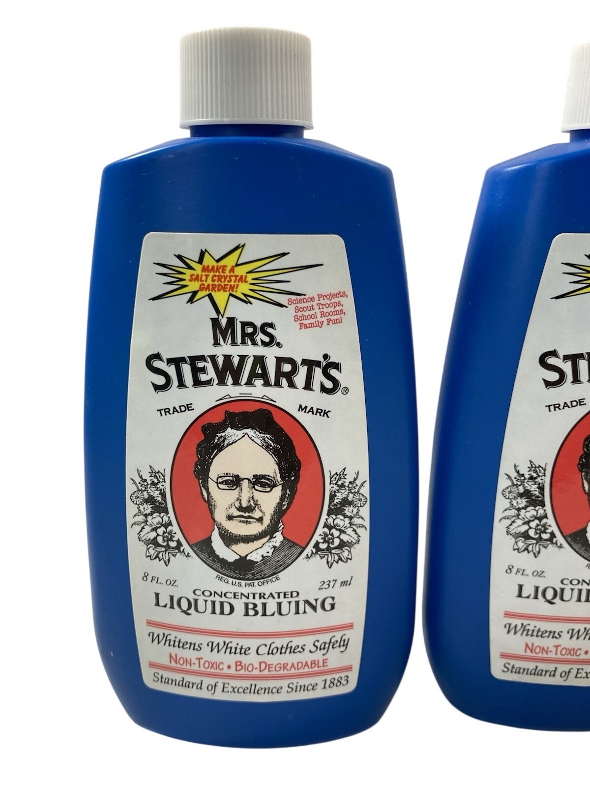 Mrs Stewarts Concentrated Liquid Bluing White Clothes Whitener 8oz Bottle 3 Pack