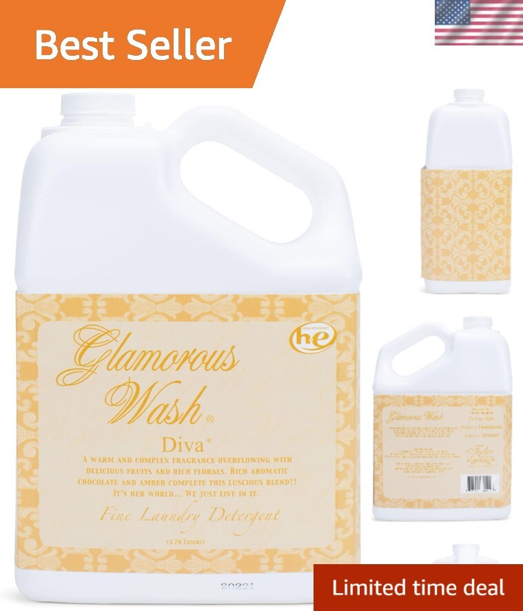 TYLER Gallon Glam Wash Laundry Detergent, Diva 128 Fl Oz Pack of 1