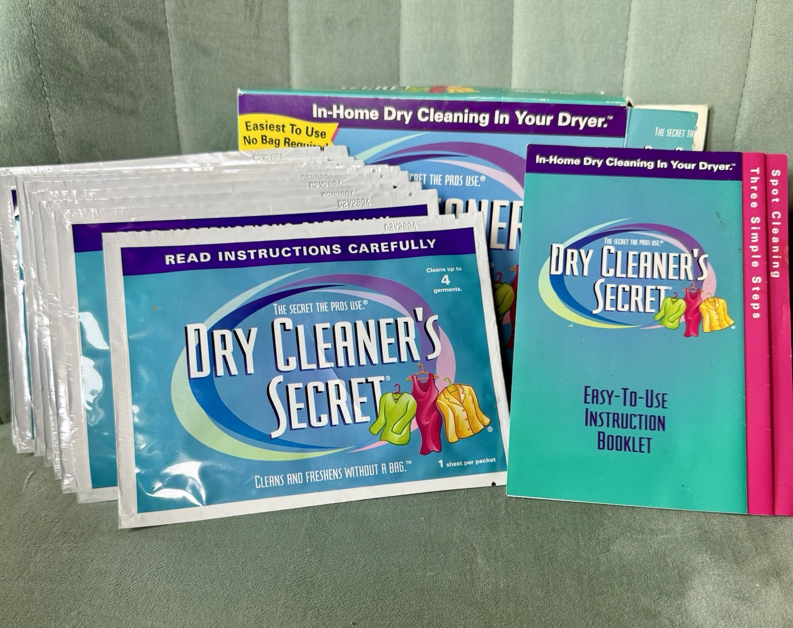 Dry Cleaner’s Secret Dryer-Activated Non-Toxic Dry Cleaning Sheets 10 Pack