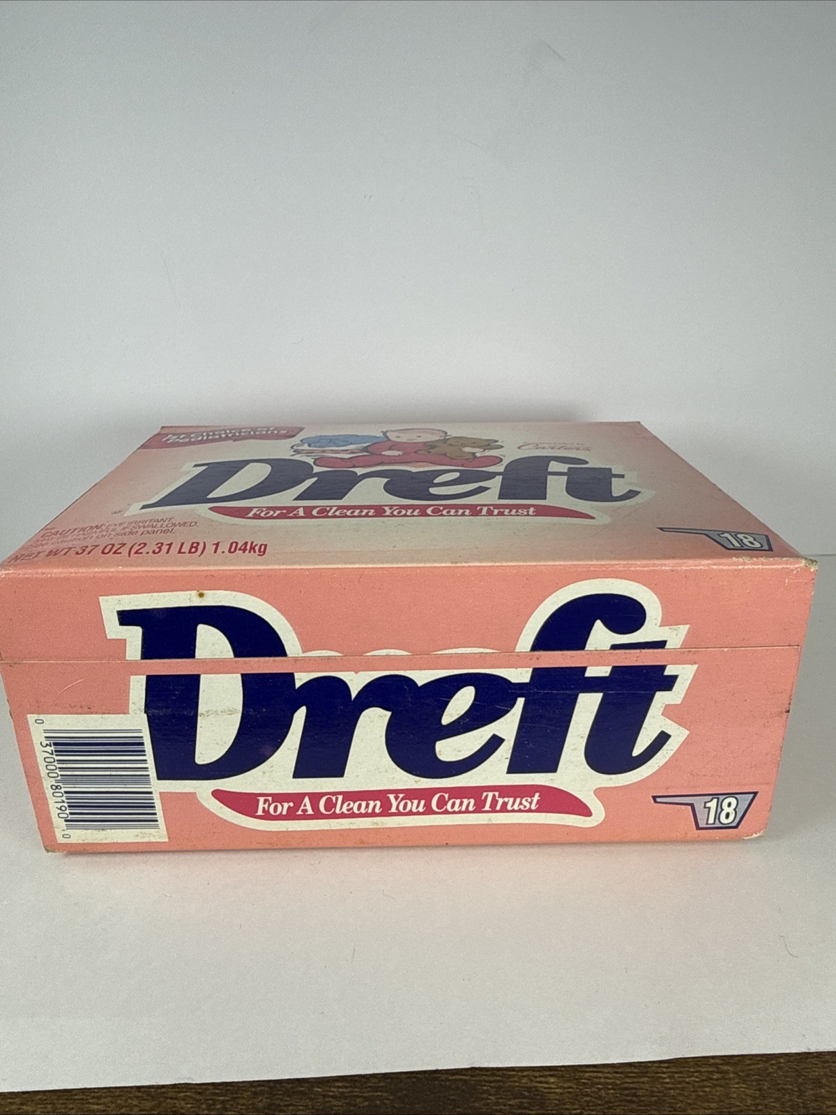 DREFT Laundry Detergent POWDER Baby 37 OZ Discontinued NOS