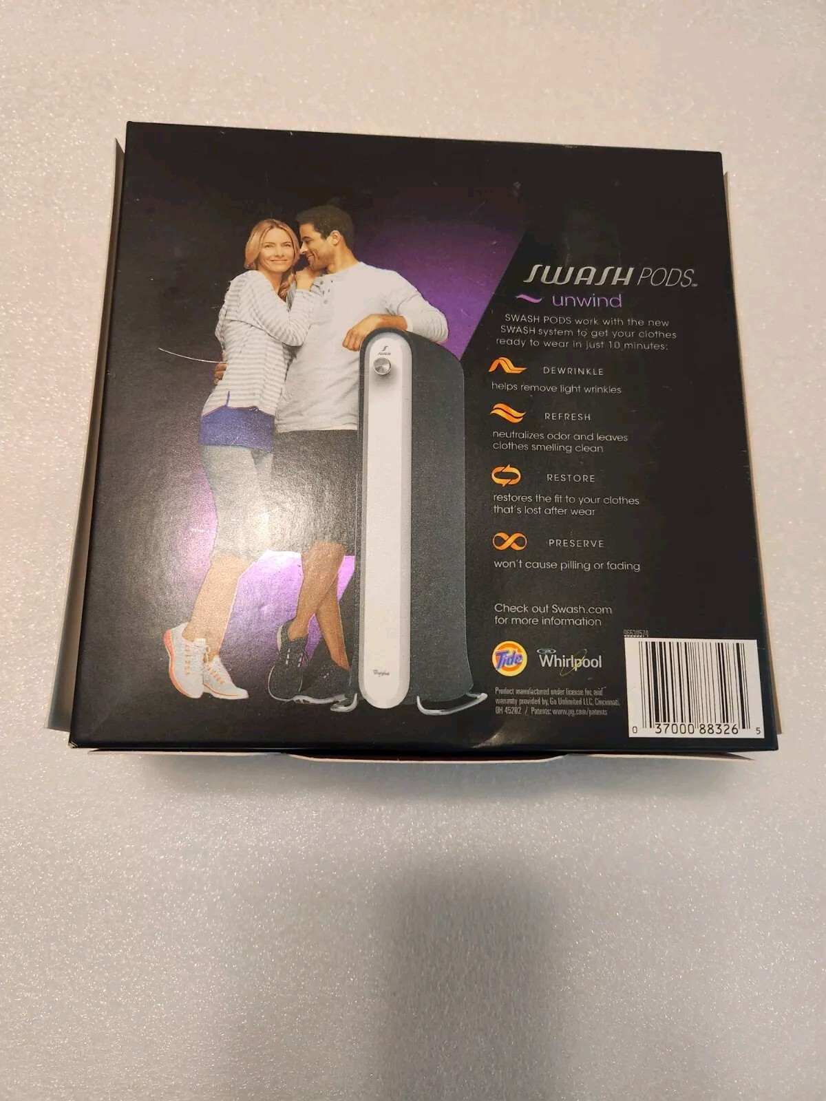 Tide Swash Pods Unwind NIB Clothing care Factory Sealed box 12 Pods Free Ship