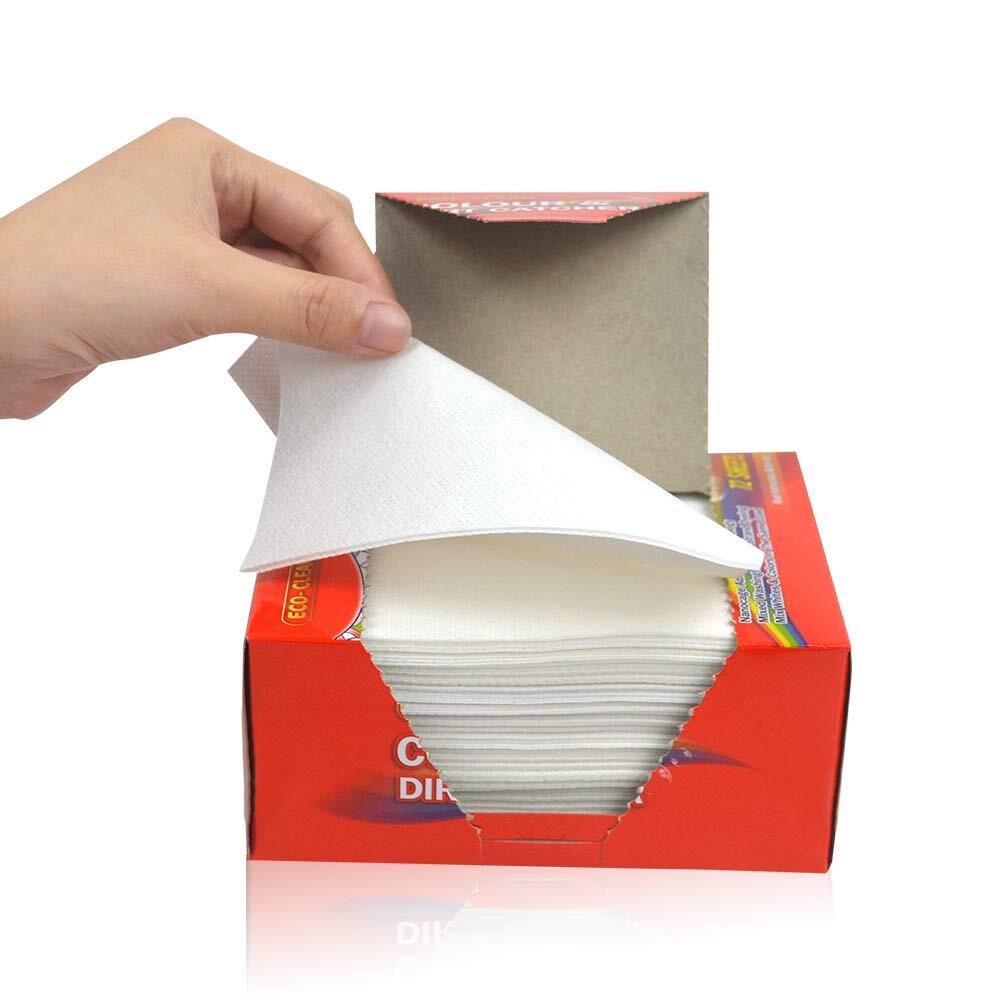 Dye Trapping Sheets 72 Count, Color Absorber Laundry Sheets, Prevent Light Color