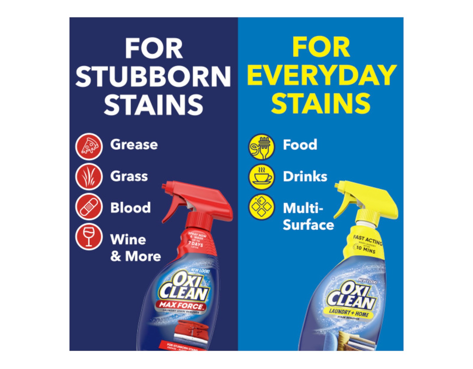 OxiClean Max Force Laundry Stain Remover Spray Refill, 48 fl oz​