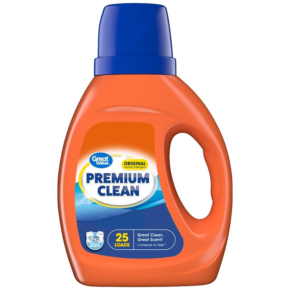 Premium Clean Original Laundry Detergent 34 fl oz, 25 loads