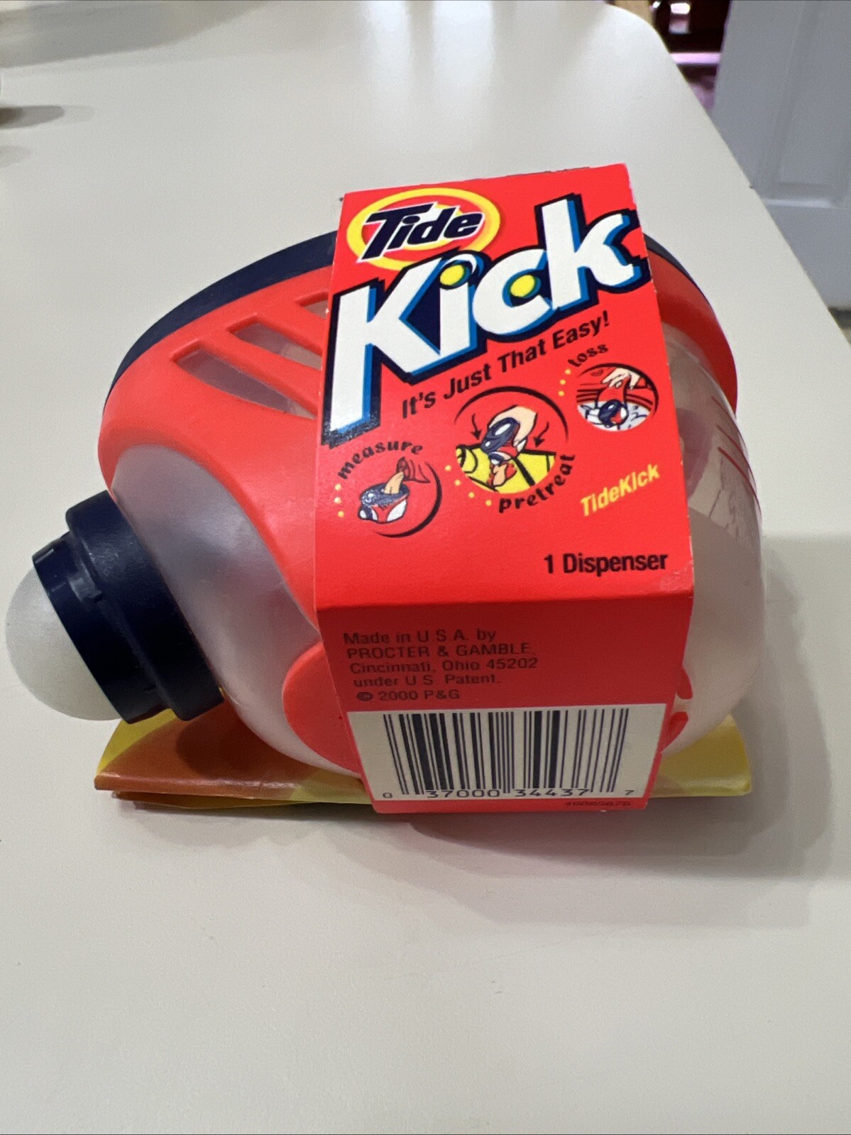 Tide Kick Dispenser Pretreater Laundry Detergent Rare Discontinued Brand New