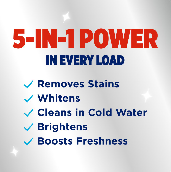 4 Pack OxiClean Max Force Advanced Stain Remover Powder, 3 lbs Pk